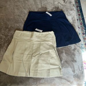 Children’s place uniform bottoms- skorts size 10 plus